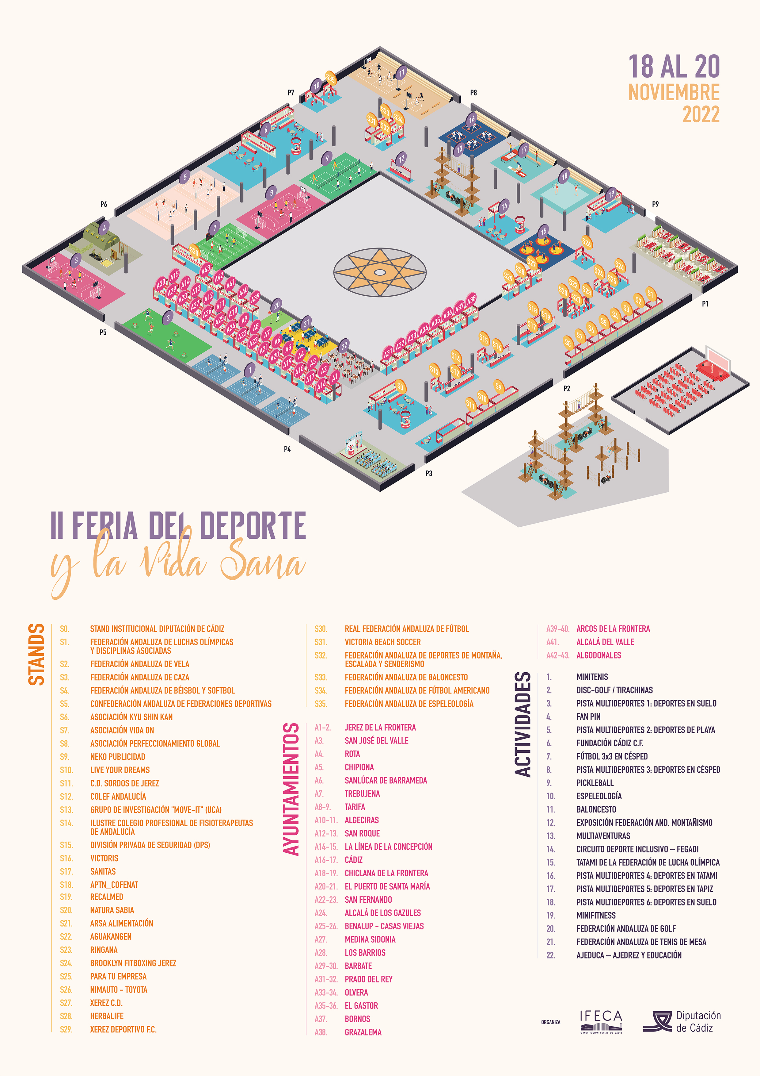 Plano final Feria Deporte 2022