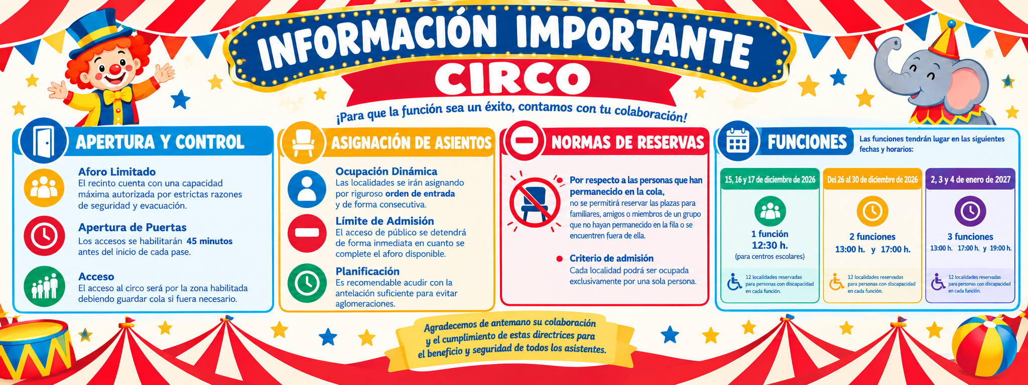 SLIDER Informacin Del Circo Entrada Y Aforo