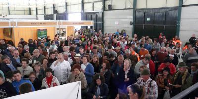 Imagen del público asistente al Sorteo de lotes de AOVE - Olivera